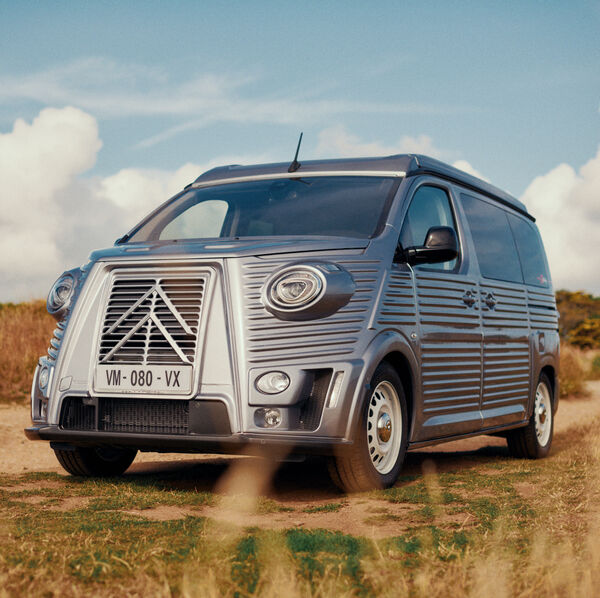 Nouveau camping-car rétro de Citroën